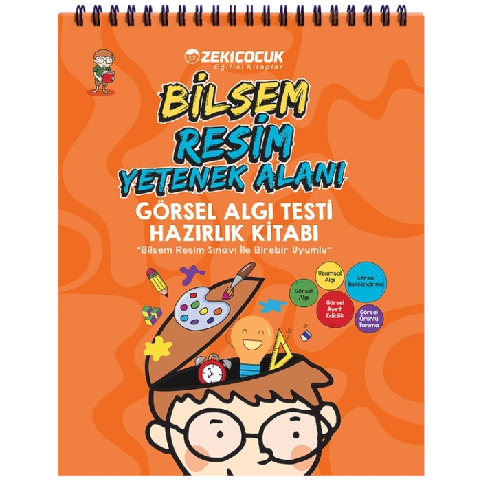 Bilsem Resim Yetenek Alanı Görsel Algı Testi Hazırlık Kitabı
