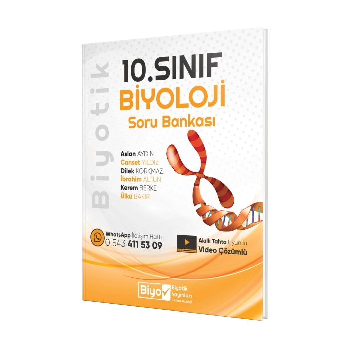 BİYOTİK 10.SINIF SORU BANKASI BİYOLOJİ - 2026