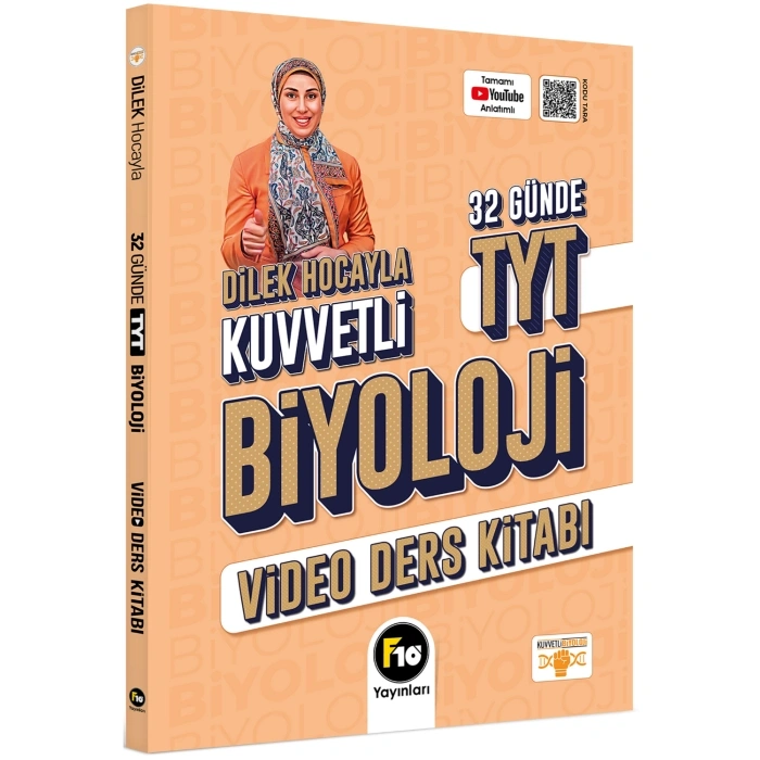 Dilek Hocayla 32 Günde TYT Biyoloji Video Ders Kitabı