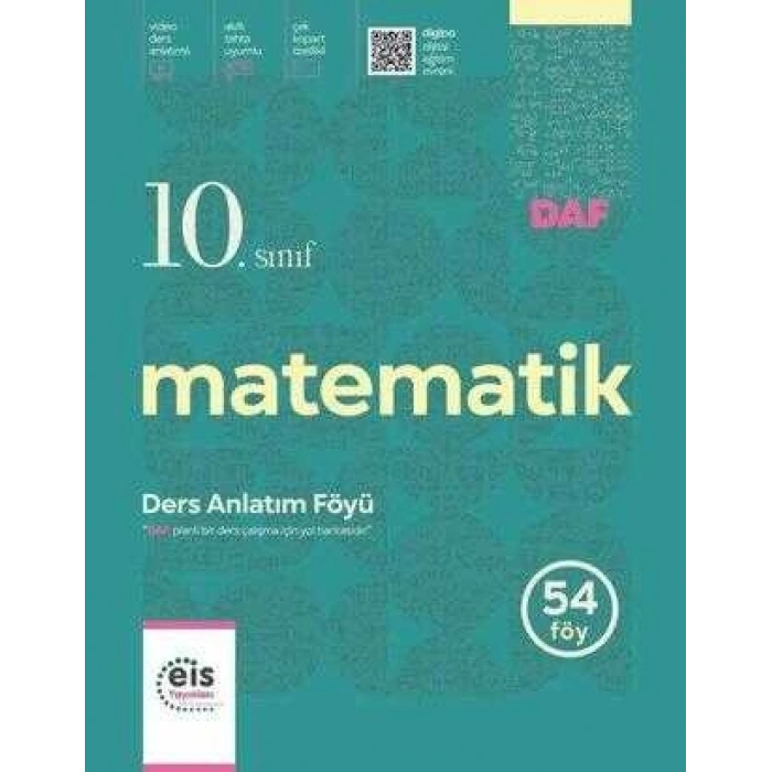 EİS 10. Sınıf Matematik Ders Anlatım Föyü 2027