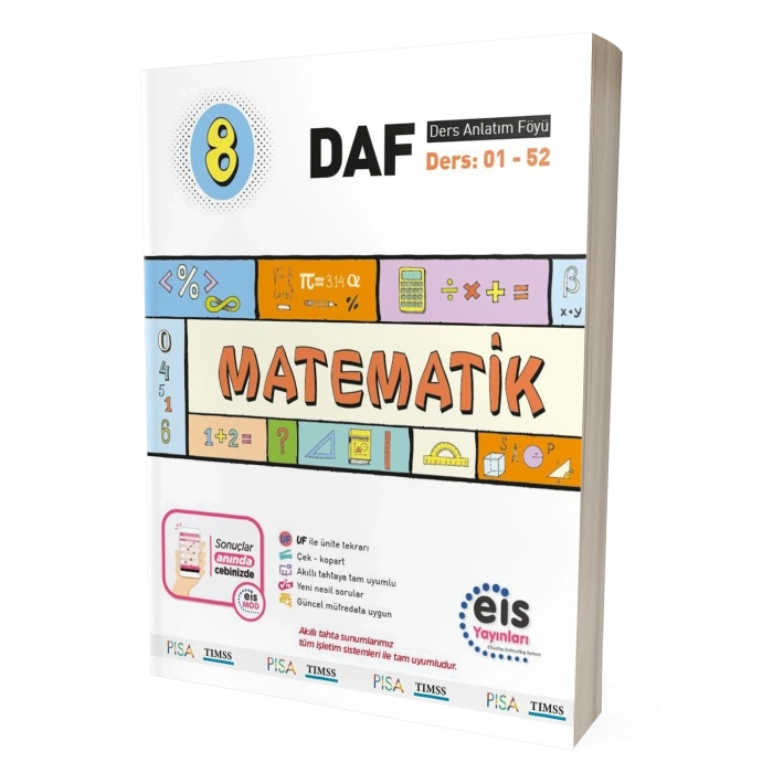 Eis Yayınları 8. Sınıf - DAF - Matematik