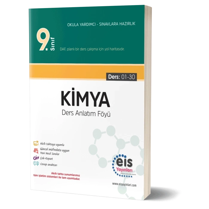 Eis Yayınları 9. Sınıf - DAF - Kimya