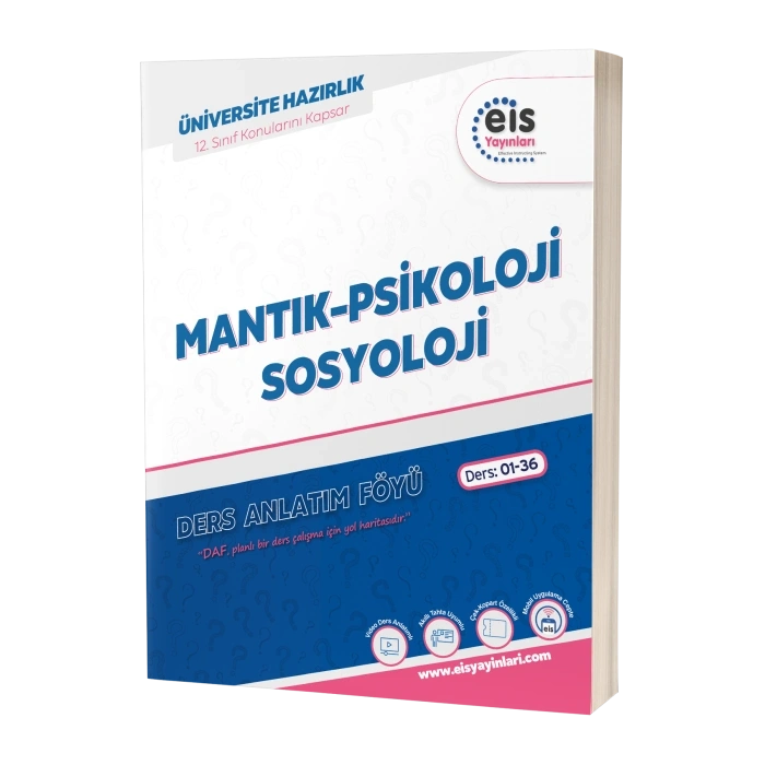 EİS - YKS - Mavi Set - DAF - Mantık Psikoloji Sosyoloji