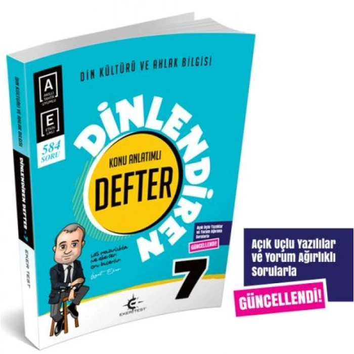 Eker Test 7. Sınıf Dinlendiren Defter