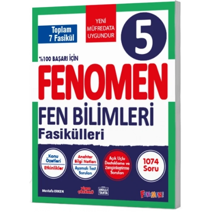 FENOMEN 5. SINIF FEN BİLİMLERİ Fasikülleri 2027