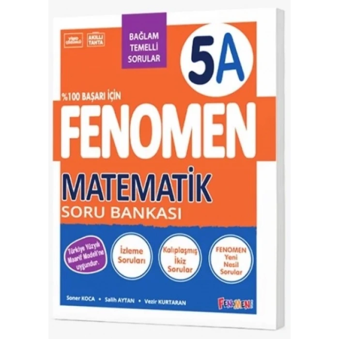 FENOMEN 5. SINIF MATEMATİK A SORU BANKASI 2027