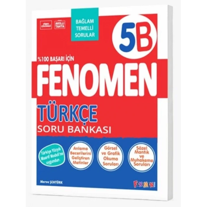 FENOMEN 5.sınıf TÜRKÇE B SORU BANKASI 2027