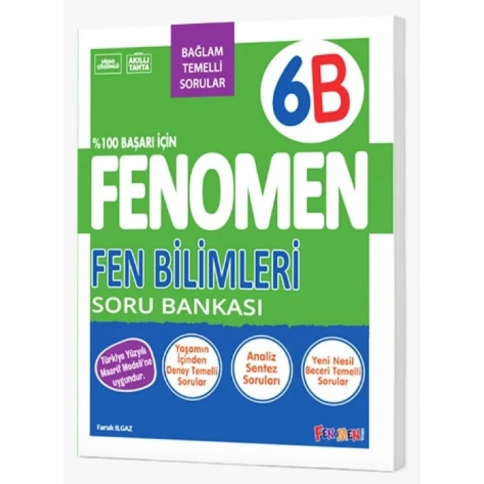 FENOMEN 6. SINIF FEN B SORU BANKASI 2027