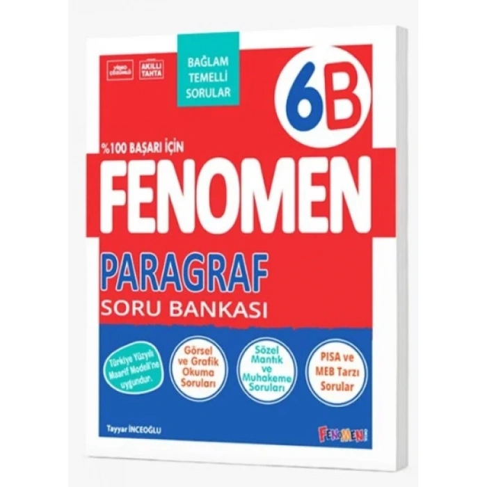 FENOMEN 6. SINIF PARAGRAF (B) SORU BANKASI 2027
