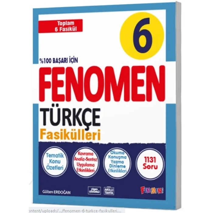 Fenomen 6. Sınıf Türkçe Fasikül Seti 2027
