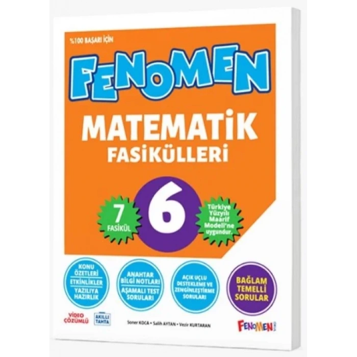 Fenomen 6. Sınıf Matematik Fasikül Seti 2027