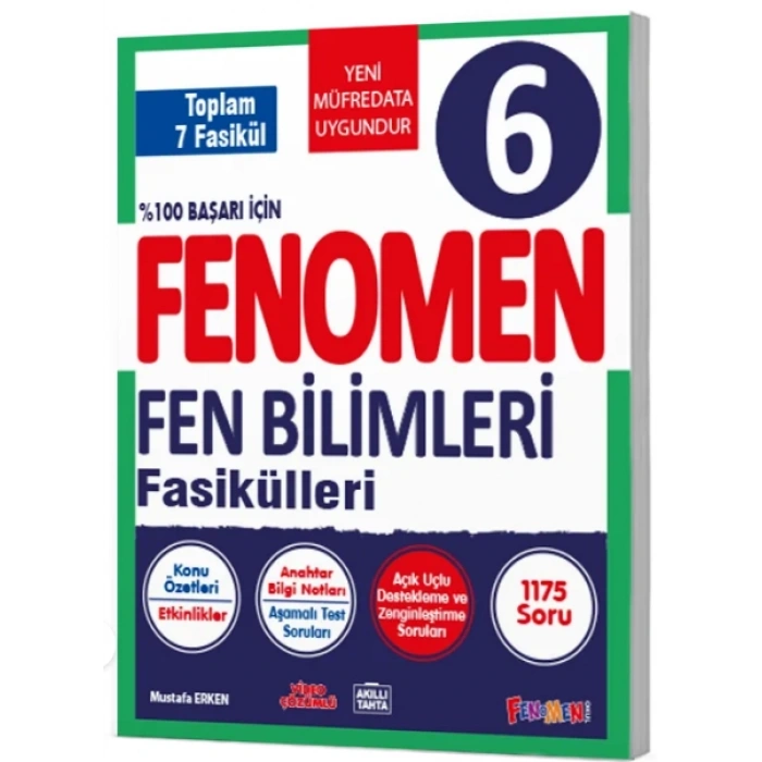 Fenomen 6. Sınıf Fen Fasikül Seti 2027