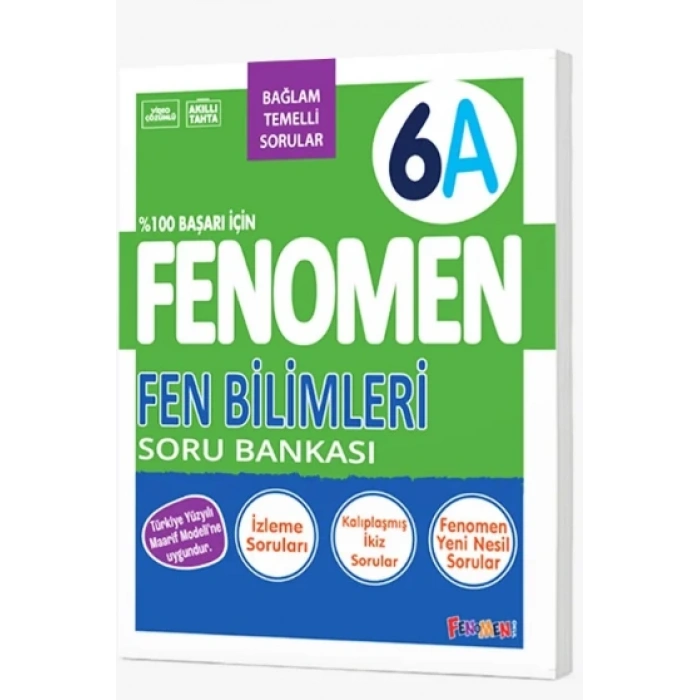 FENOMEN 6. SINIF FEN A SORU BANKASI 2027