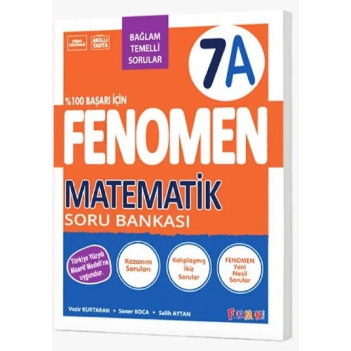 Fenomen 7. Sınıf Matematik A Fenomen Soru Bankası 2027