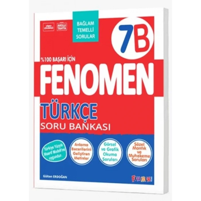 FENOMEN 7. SINIF TÜRKÇE B SORU BANKASI 2027