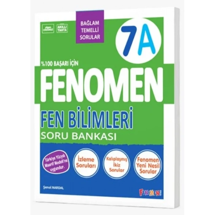 FENOMEN 7. SINIF FEN A SORU BANKASI 2027