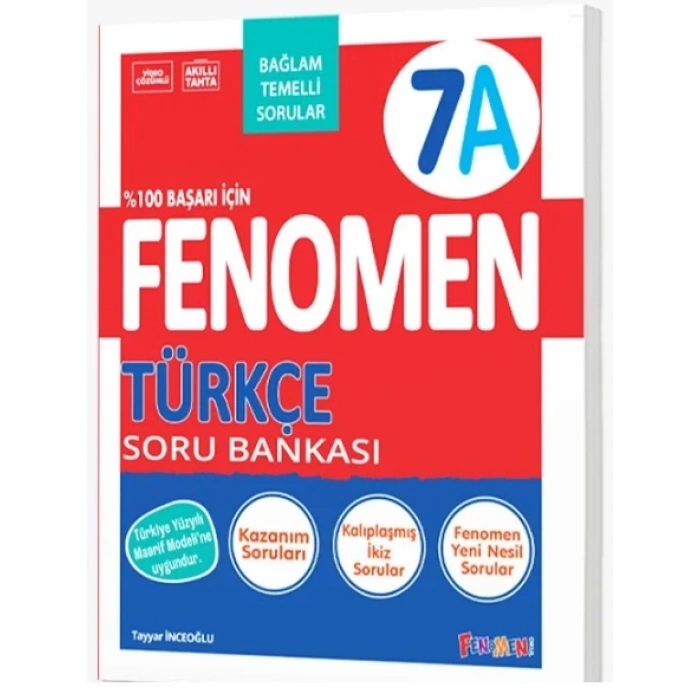 FENOMEN 7. SINIF TÜRKÇE A SORU BANKASI 2027