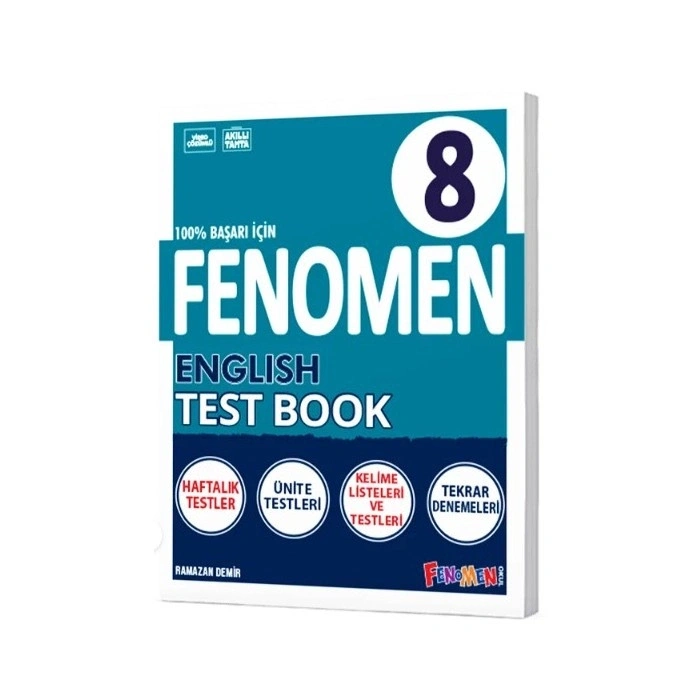 FENOMEN 8. Sınıf LGS İngilizce | English Test Book