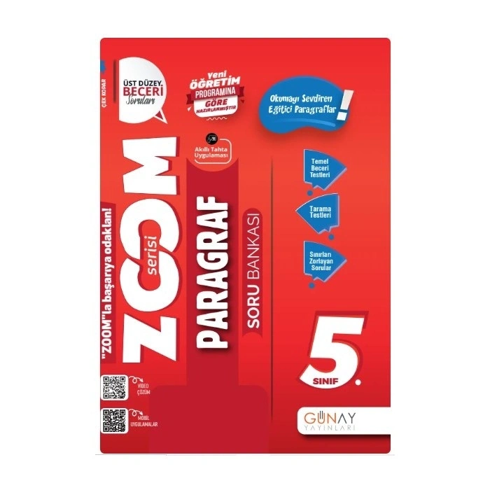 Günay 5. Sınıf Zoom Paragraf Soru Bankası 2026