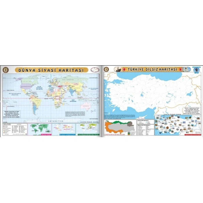 Harita Pratik İleri Seviye Set - Lise - TYT AYT