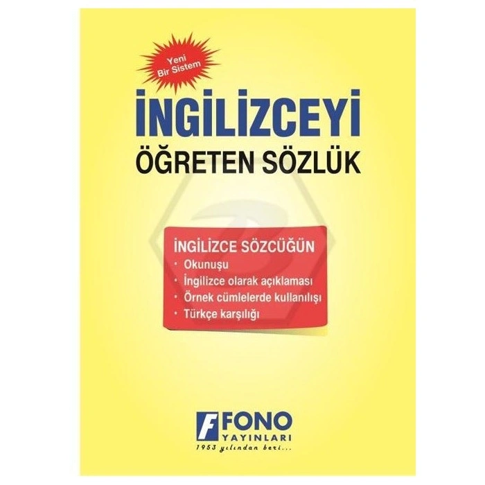İngilizceyi Öğreten Sözlük