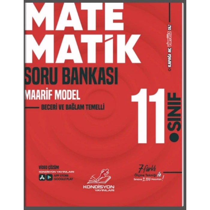 Kondisyon Yayınları 11. Sınıf Virtüöz Matematik Soru Bankası Maarif Mod.