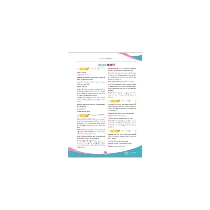 Limit Yayınları TYT Türkçe El Kitabı