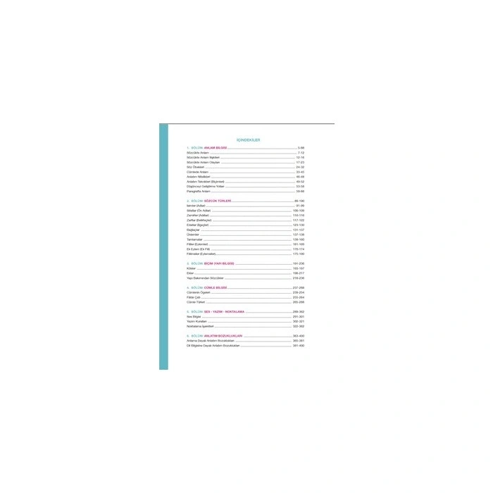 Limit Yayınları TYT Türkçe El Kitabı