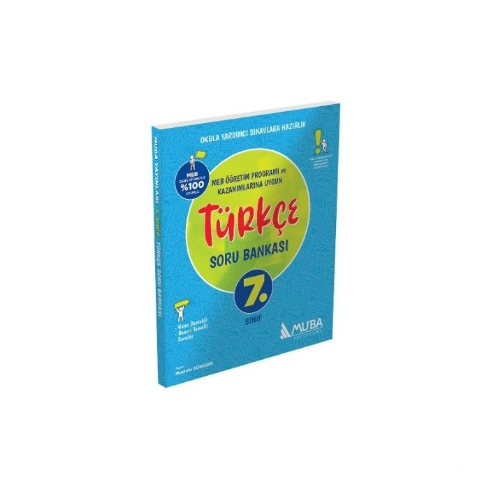 MUBA Konu Destekli 7. Sınıf Türkçe Soru Bankası