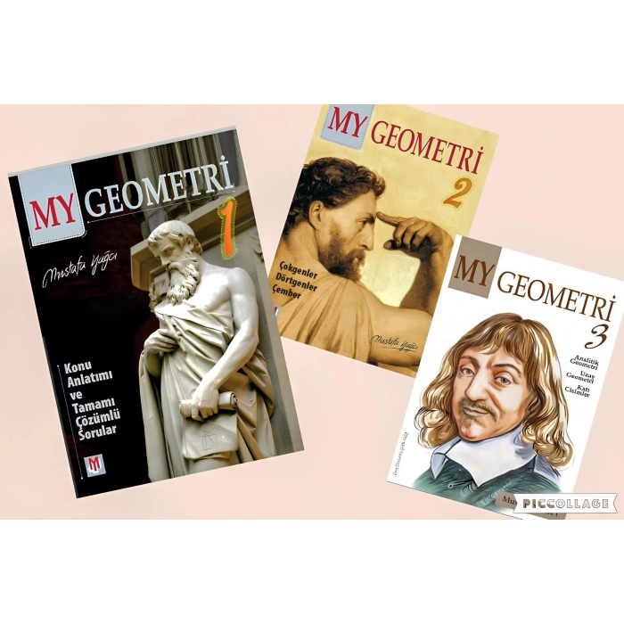Mustafa Yağcı My Geometri 1 -2 - 3 cilt / My Geometri 3 lü Set