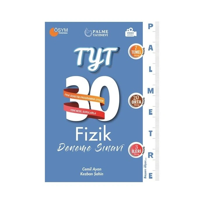 Palme TYT FİZİK 30 DENEME SINAVI