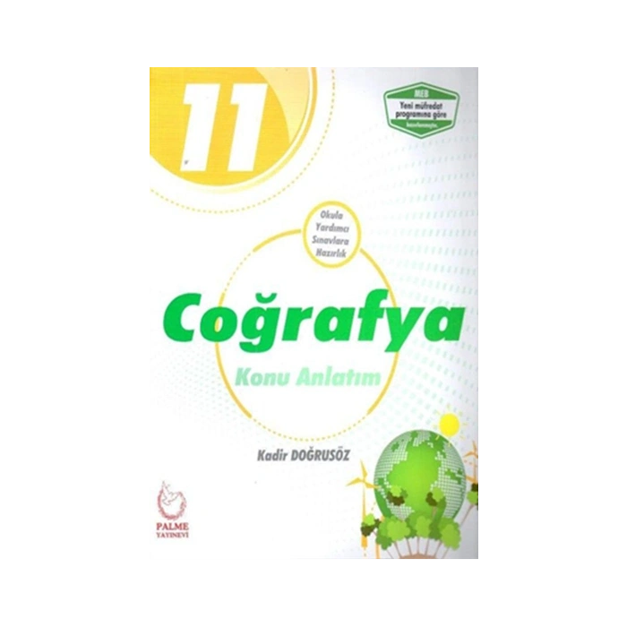 PALME YAYINEVİ 11. SINIF COĞRAFYA KONU ANLATIMLI