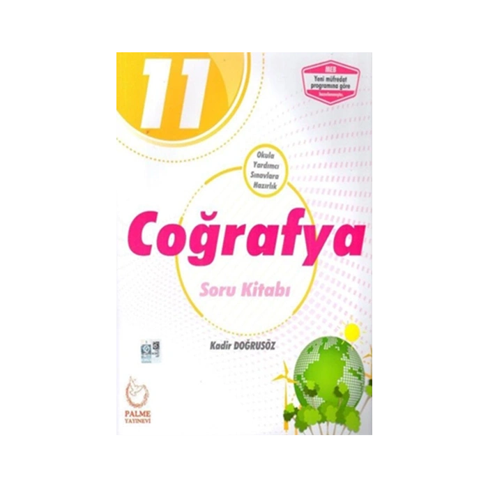 PALME YAYINEVİ 11. SINIF COĞRAFYA SORU KİTABI