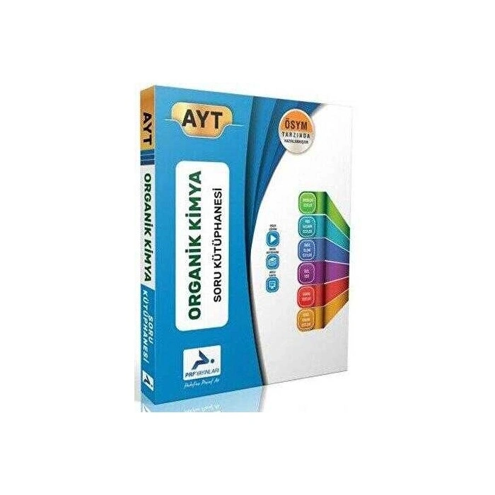 PRF Yayınları AYT Organik Kimya Soru Kütüphanesi