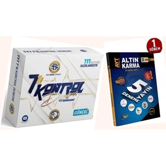 TYT 7 li Kontrol Deneme + AYT 5 li Deneme | Set