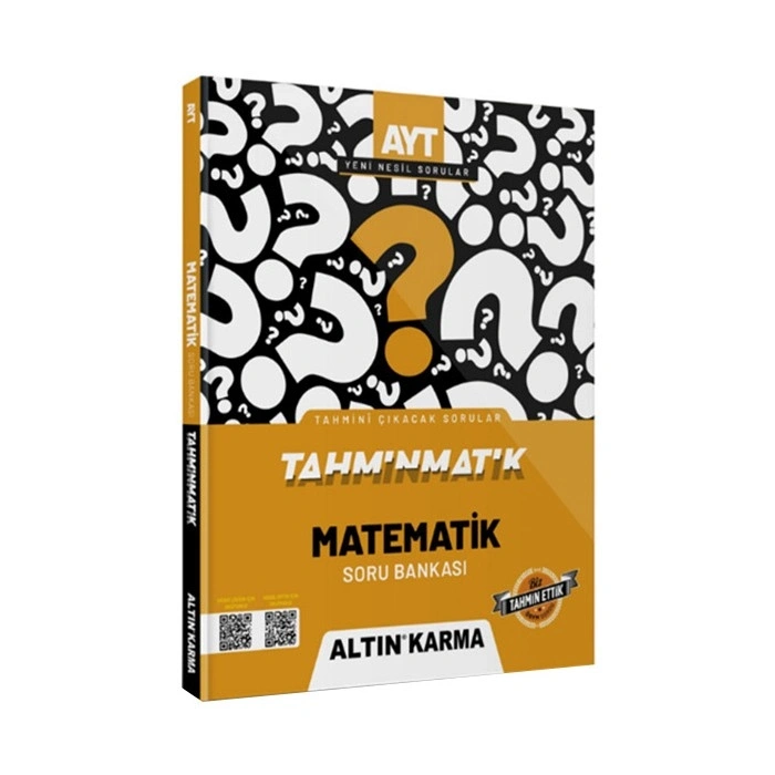 TYT Matematik Tahminmatik Soru Bankası (Video Çözümlü)
