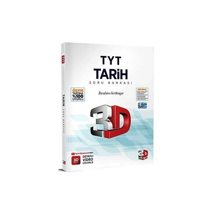 TYT Tarih Soru Bankası 3D Yayınları