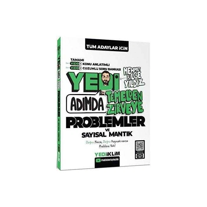 Yediiklim Yedi Adımda Temelden Zirveye Problemler Video Konu Anlatımlı Video Çözümlü Soru Ban