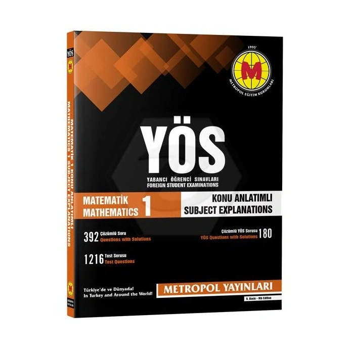 YÖS Matematik-1 Örnek Çözümlü Konu Anlatımlı