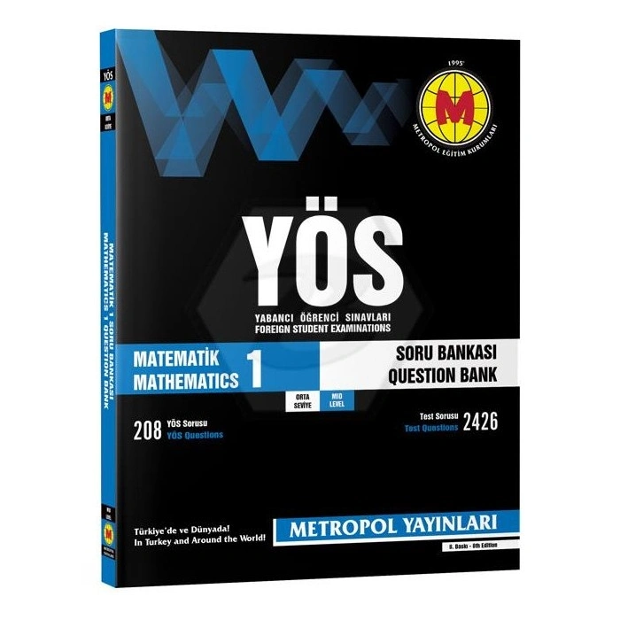 YÖS Matematik -1 Soru Bankası (Orta Seviye)