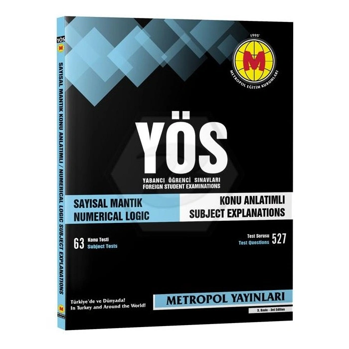 YÖS Sayısal Mantık Örnek Çözümlü Konu Anlatımlı