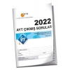 2022 AYT Çıkmış Sorular Tıpkı Basım Kitapçığı KR Akademi Yayınları