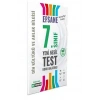 7. Sınıf Din Kültürü ve Ahlak Bilgisi Efsane Test