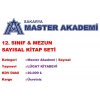 MASTER AKADEMİ 12. SINIF & MEZUN SAYISAL KİTAP SETİ