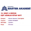 MASTER AKADEMİ 12. SINIF & MEZUN EŞİT AĞIRLIK KİTAP SETİ