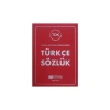 Türkçe Sözlük Kırmızı Kapak