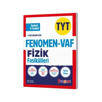 2025 Fenomen - VAF TYT Fizik Fasikülleri