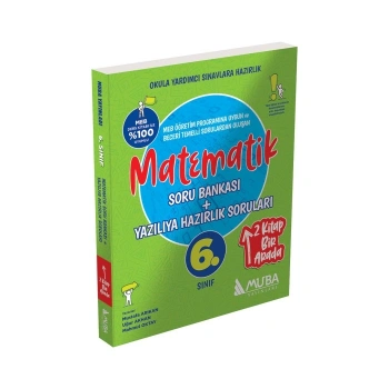 2026 | 6. Sınıf Sınıf Matematik Soru Bankası + Yazılıya Hazırlık Soruları 2Si 1 Arada