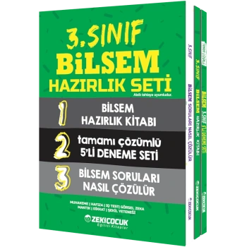 3. Sınıf Bilsem Hazırlık Seti