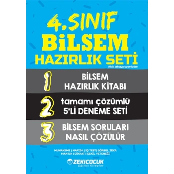 4. Sınıf Bilsem Hazırlık Seti
